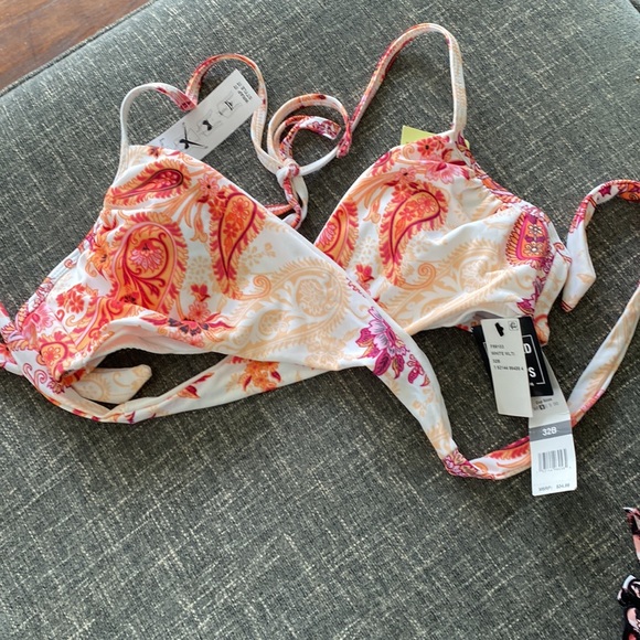 2 For $10 Sundazed Wrap Bikini Top - Picture 3 of 5